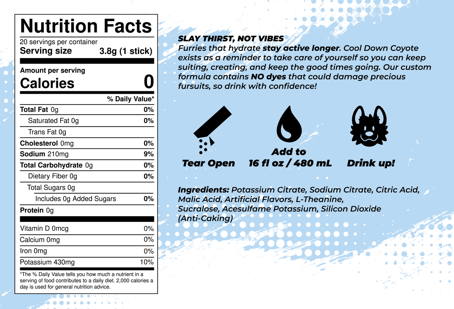 COOL DOWN COYOTE! - 20 CT